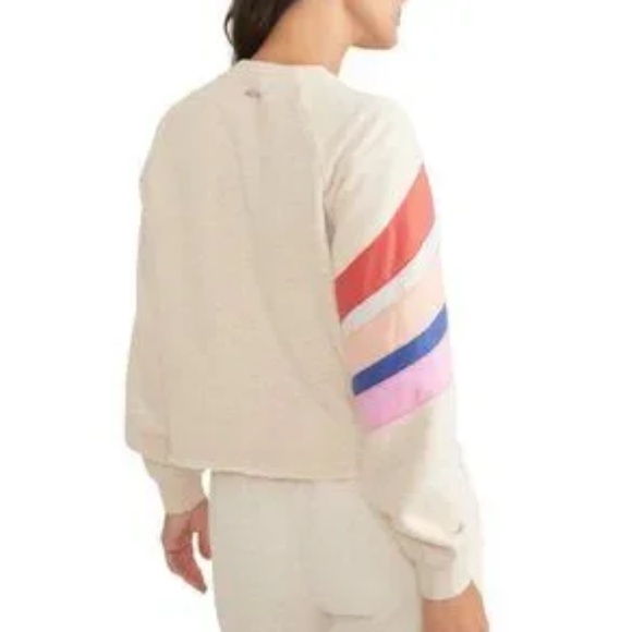 Marine Layer Archive Cozy Surfcore Beachgirl Crop Oh Hey Pullover Size:S - Picture 2 of 10